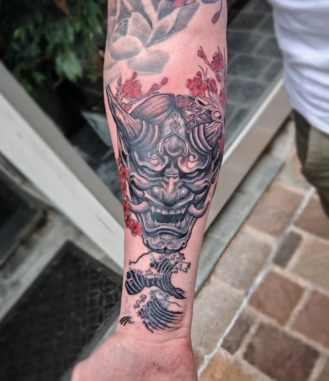 Cover Hannya japonais — fuuu_tatt_skin