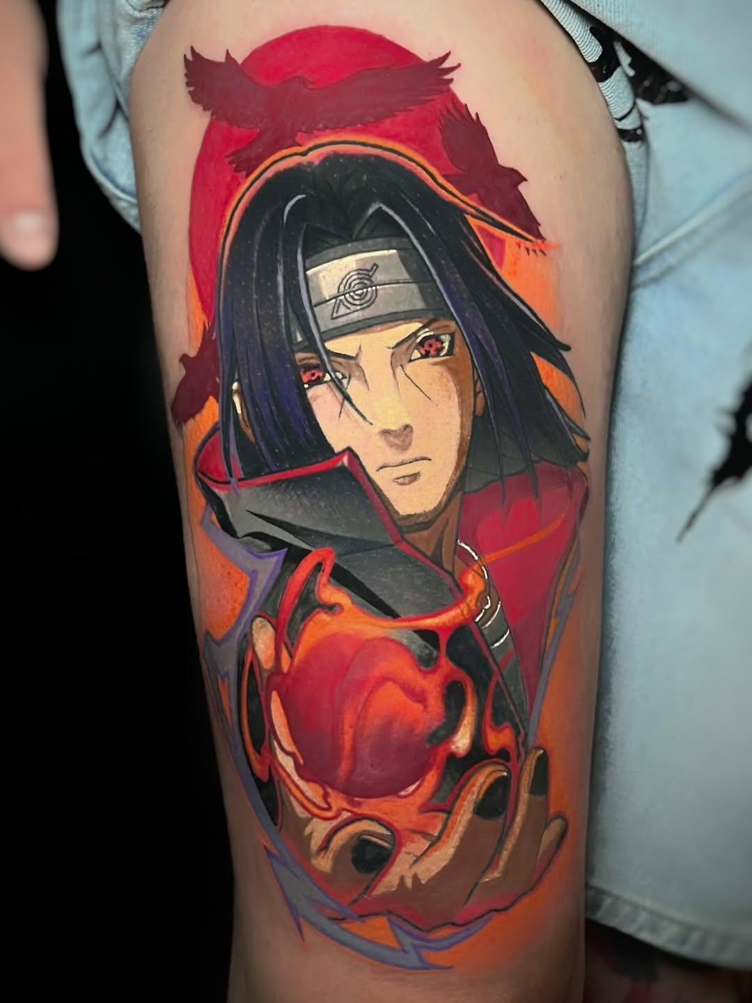 couleur pop culture Itachi naruto — psycuzz