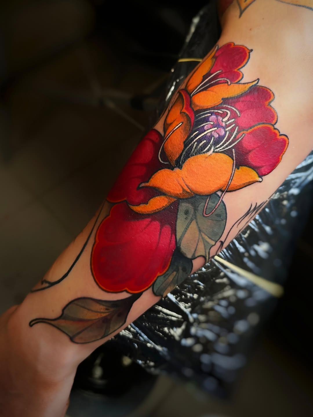 newschool floral pivoine couleur — psycuzz
