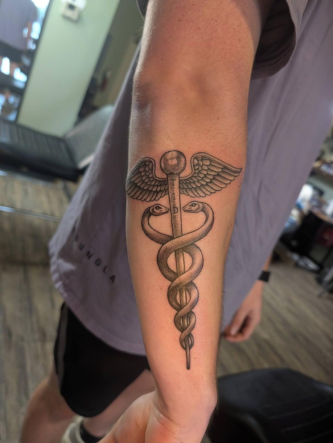 Black and gray tattoo by saptat86