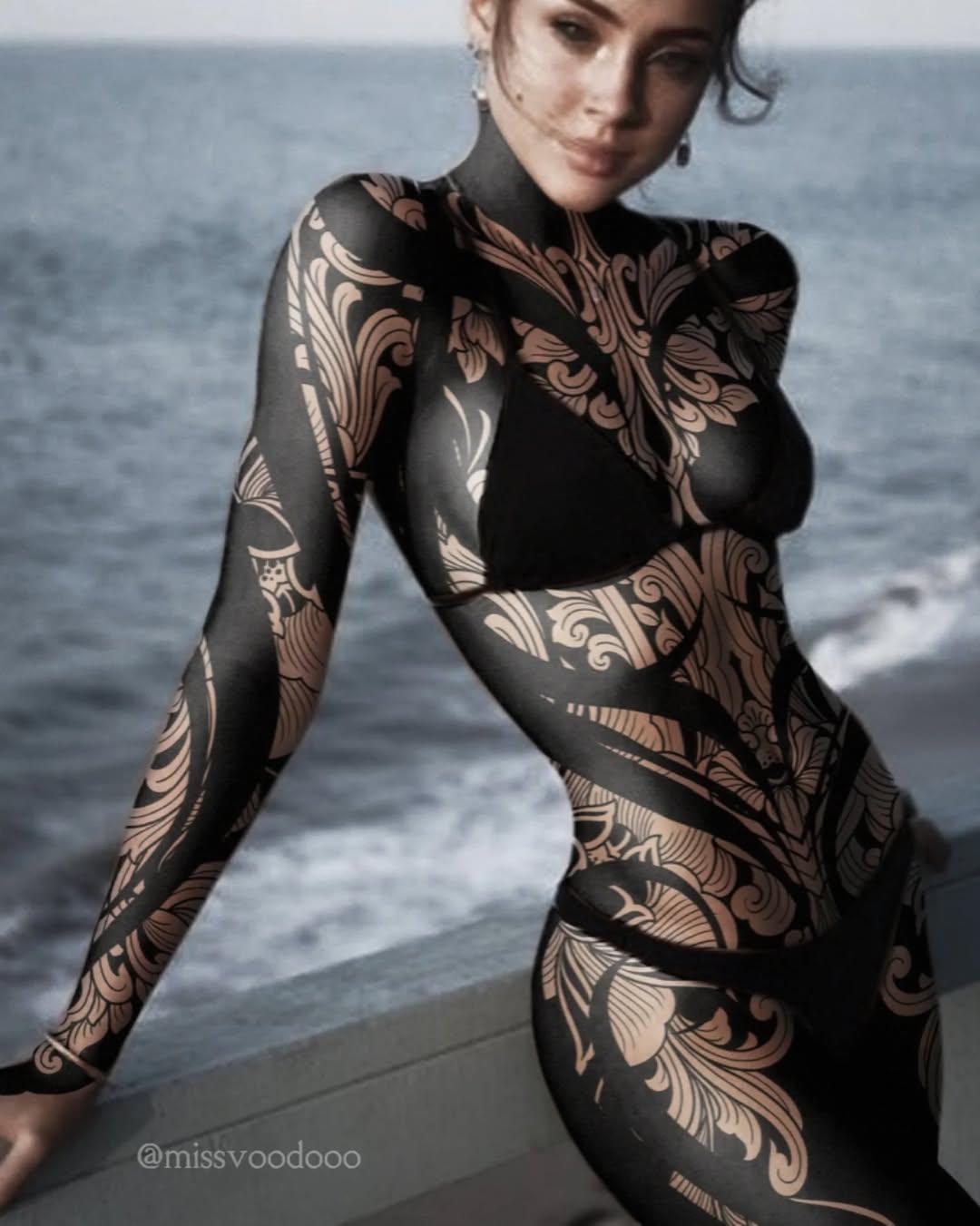Tatouage motifs ornementaux bras — missvoodooo