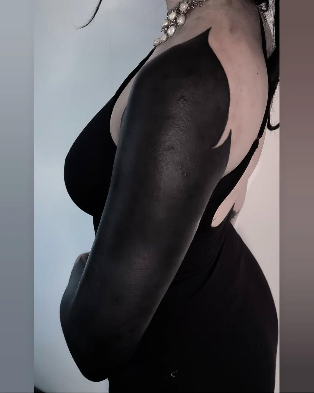 Tatouage full black arm — missvoodooo