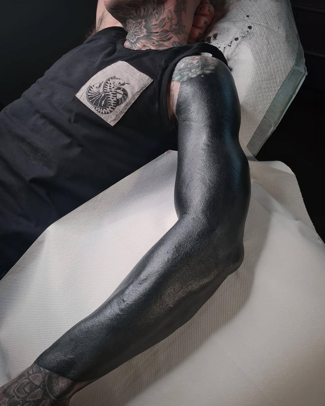 Tatouage full black arm — missvoodooo