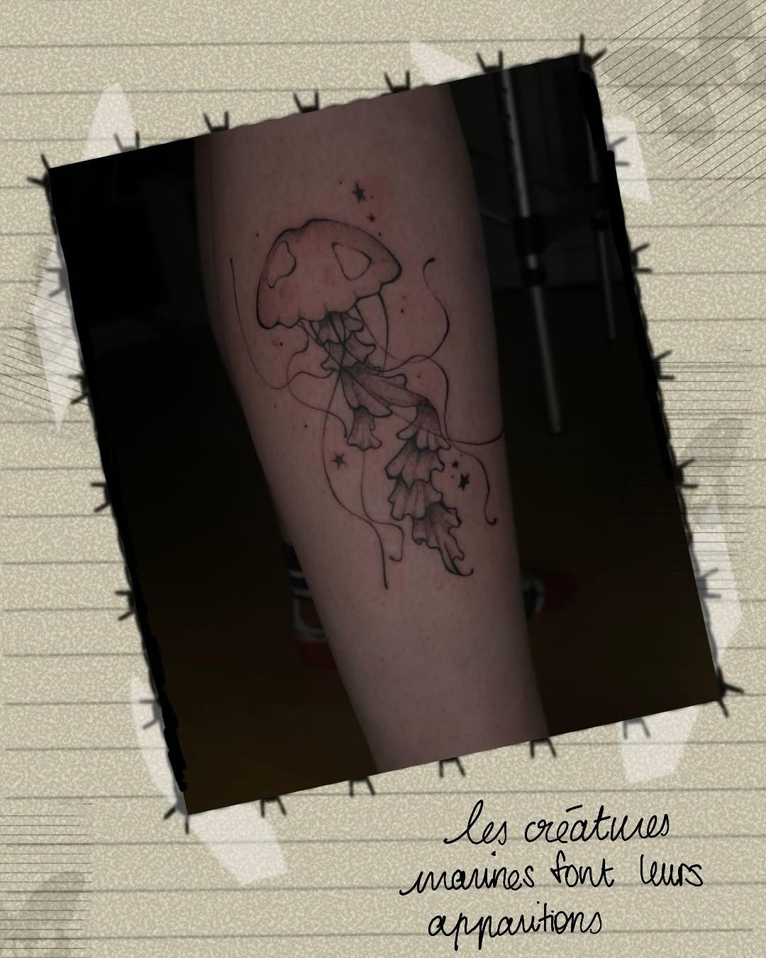 Creature tattoo by hypn0sis.tattoo
