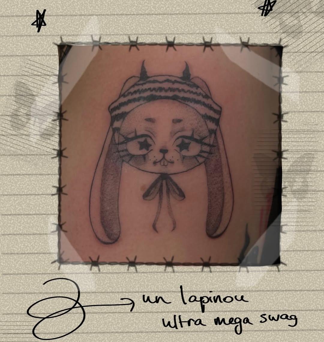 Rabbit tattoo by hypn0sis.tattoo