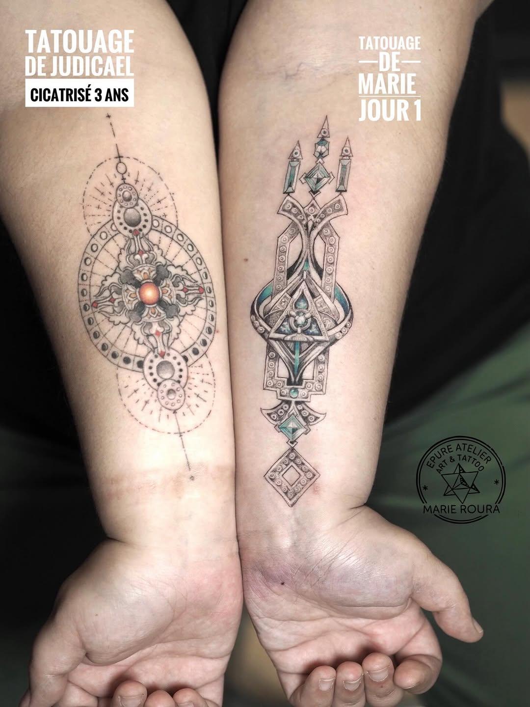 Tatouage Tatouage bijou — marieroura.epureatelier