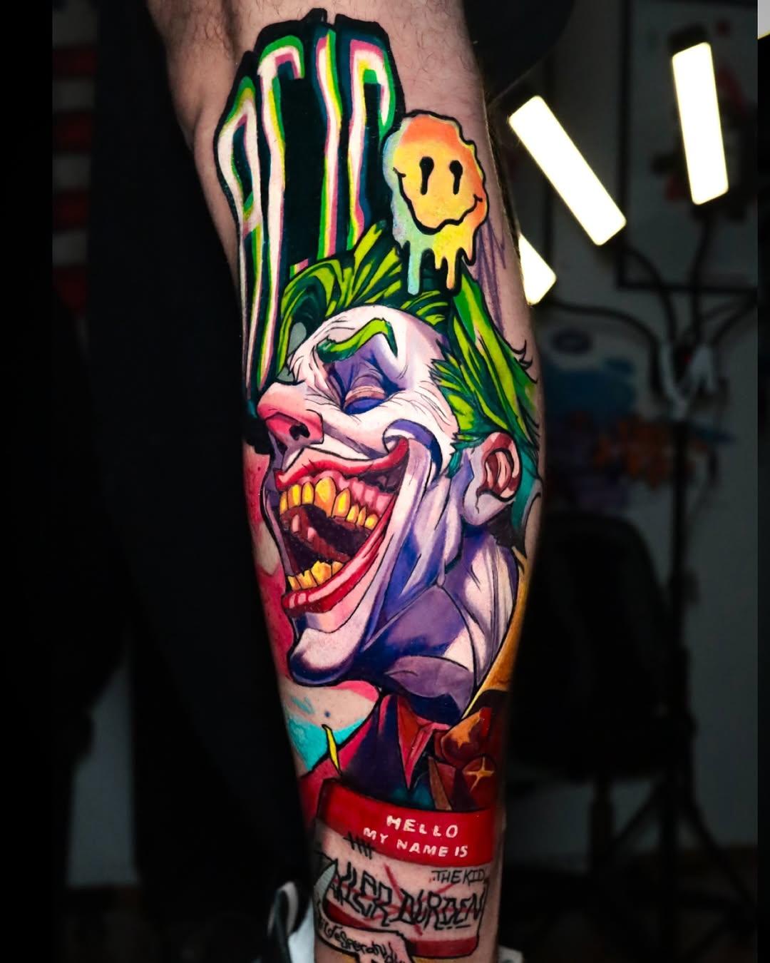Tatouage Joker — isacthekid