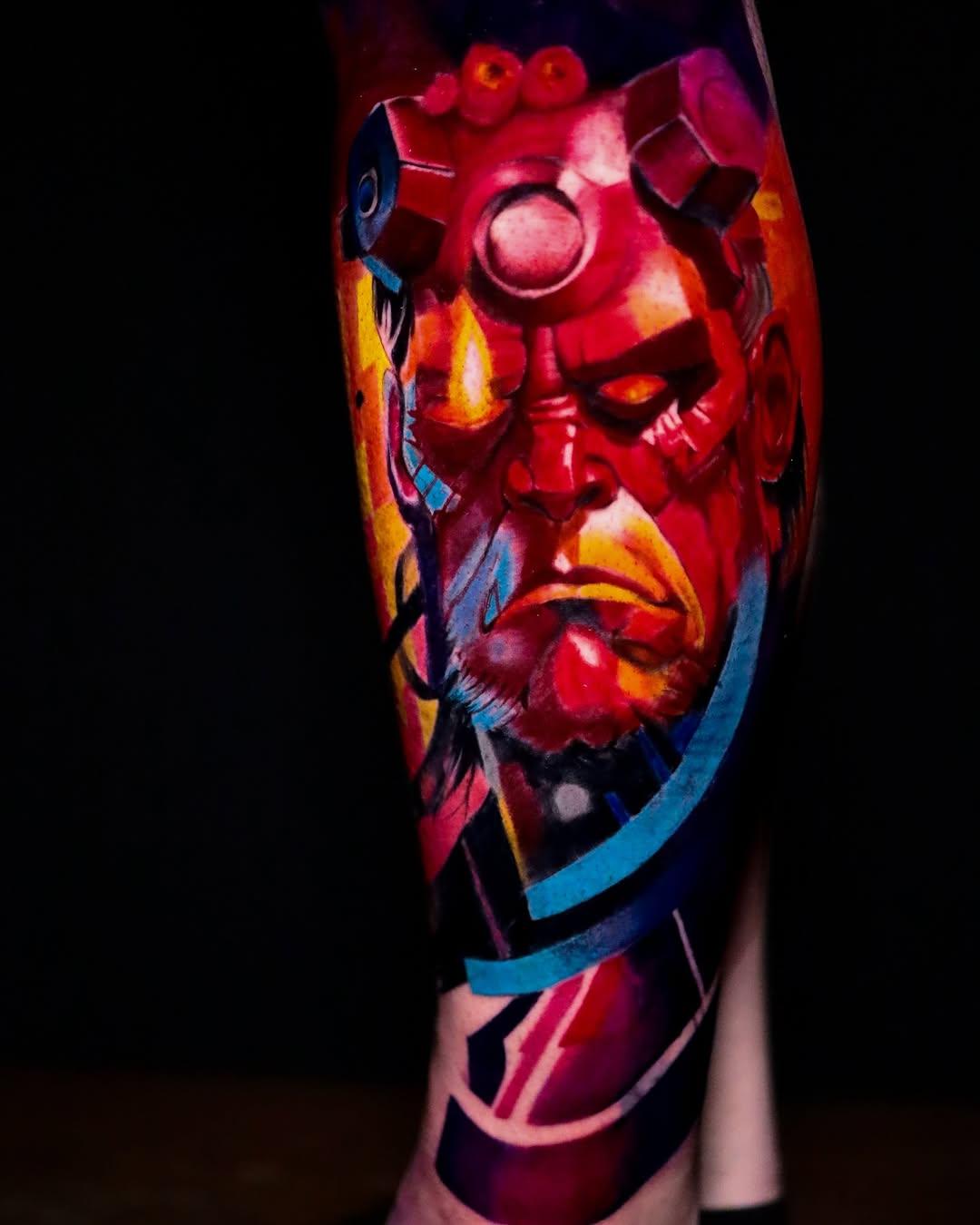 Tatouage Hellboy — isacthekid