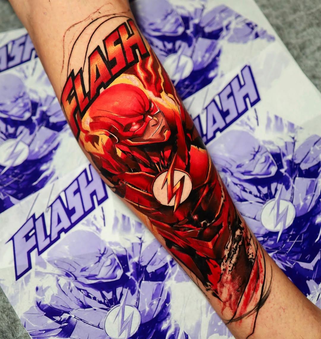 Tatouage Flash avant-bras — isacthekid