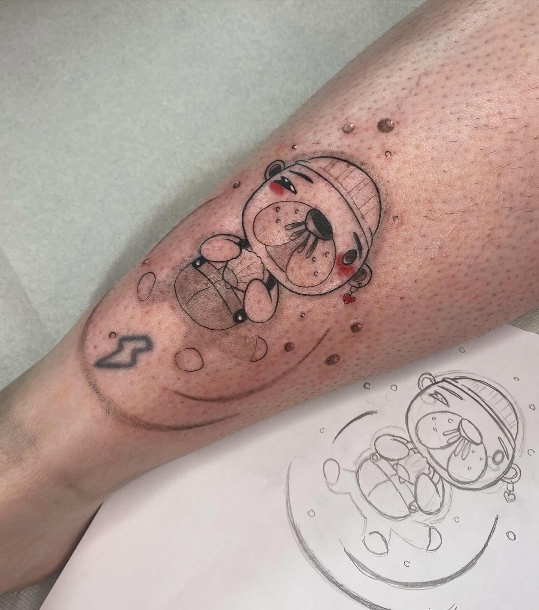 Tatouage Tokyo Ghoul Kaneki — valoche_tattoo
