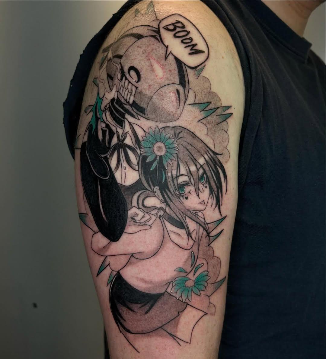 Tatouage Denji Chainsaw Man — valoche_tattoo