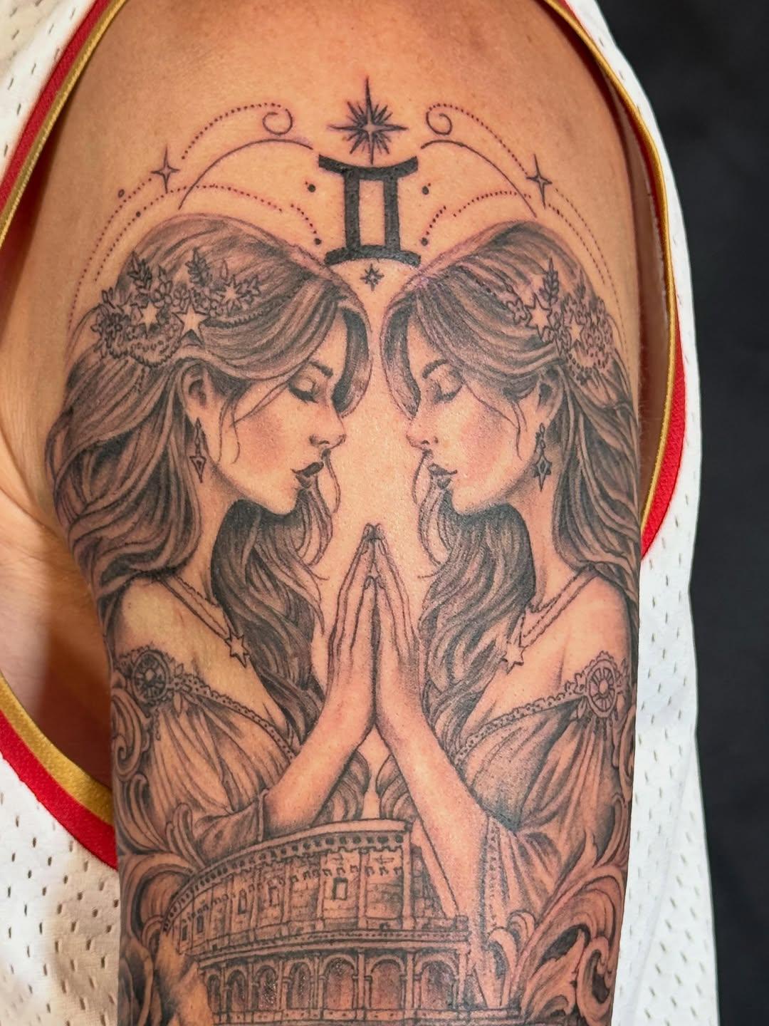 Tatouage Gémeaux anges ailes — stephanie_de_pertuis