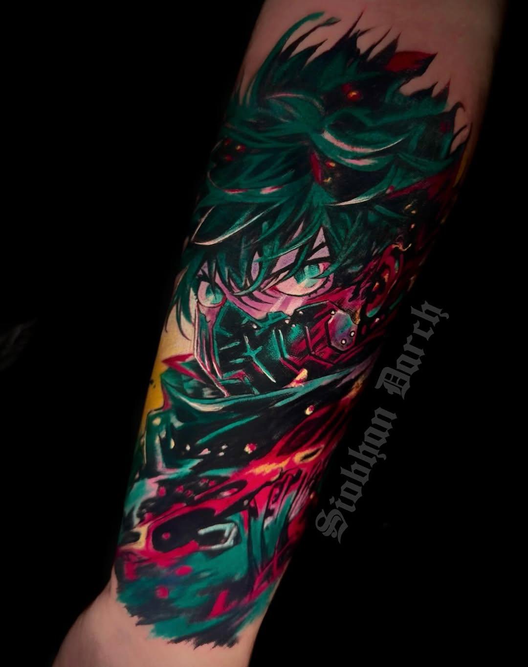 Tatouage Personnage manga/animé coloré — siobhan.darch
