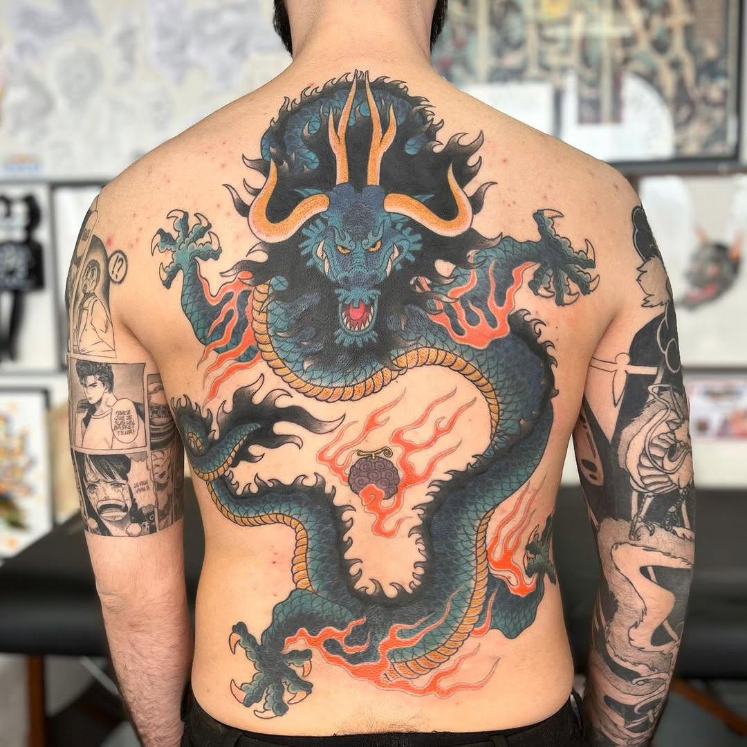 Tatouage Dragon Kaïdo — mushu_ttt