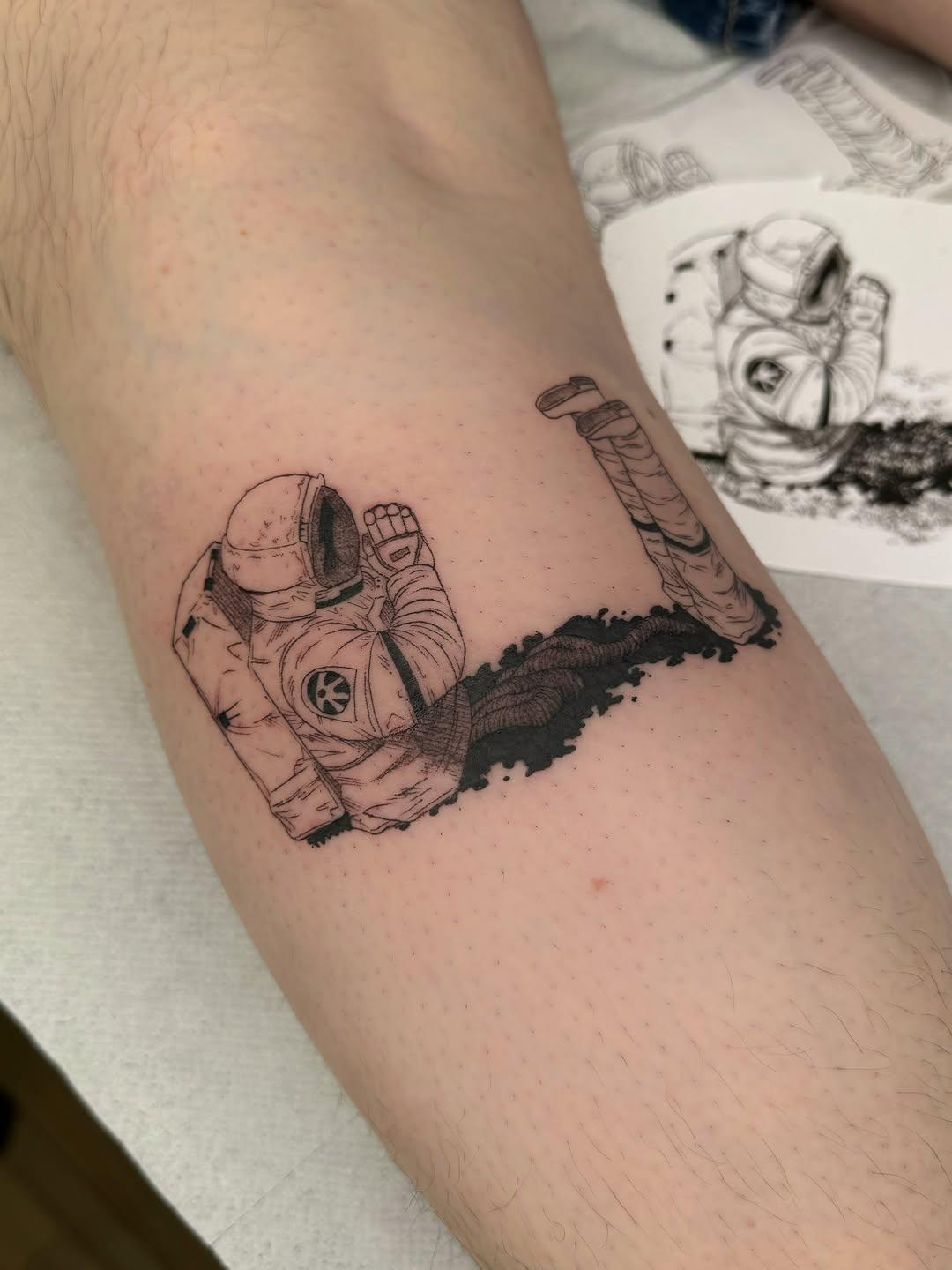Tatouage Chaînsawman portrait — mushu_ttt