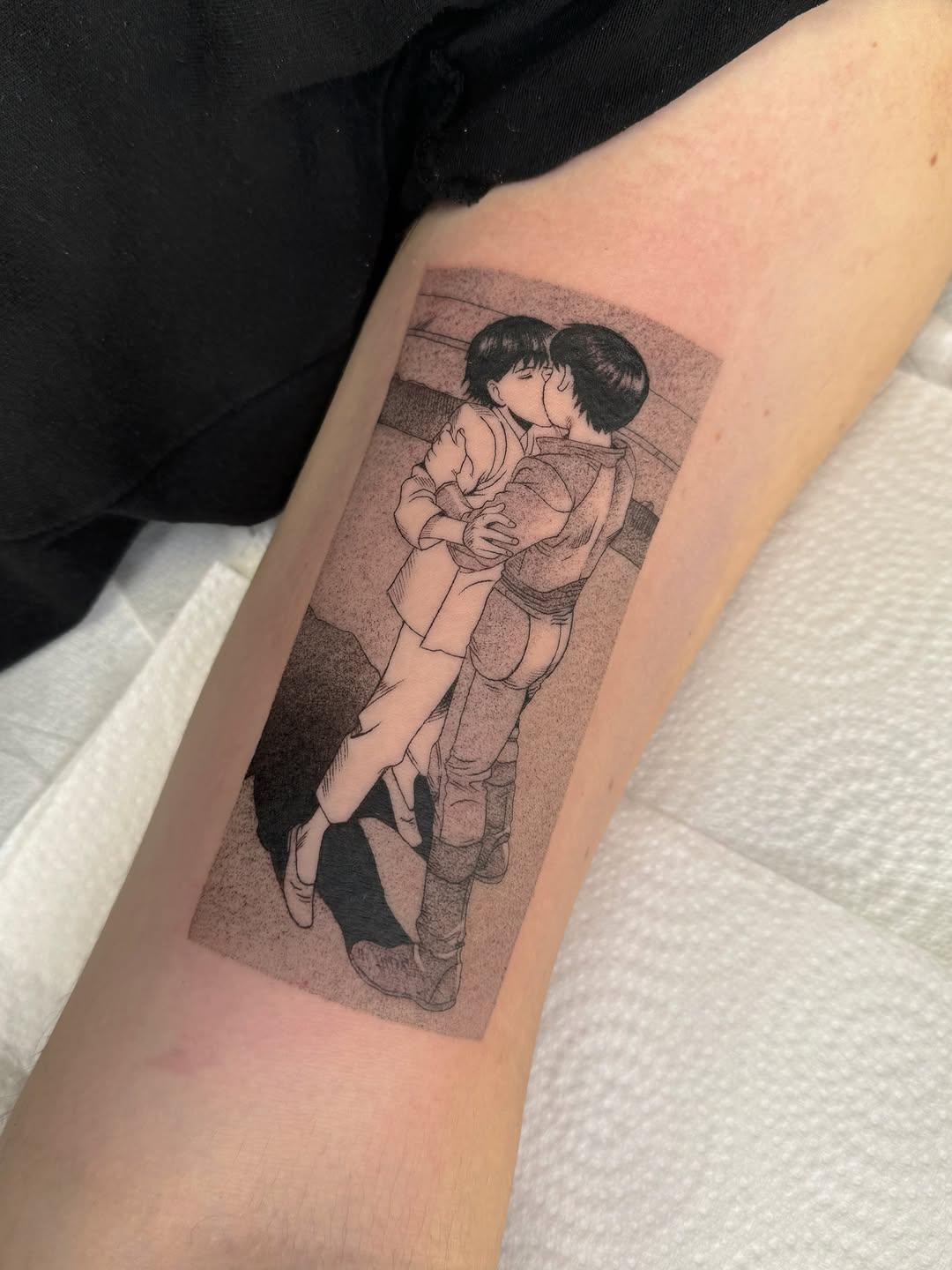 Tatouage Akira portrait — mushu_ttt