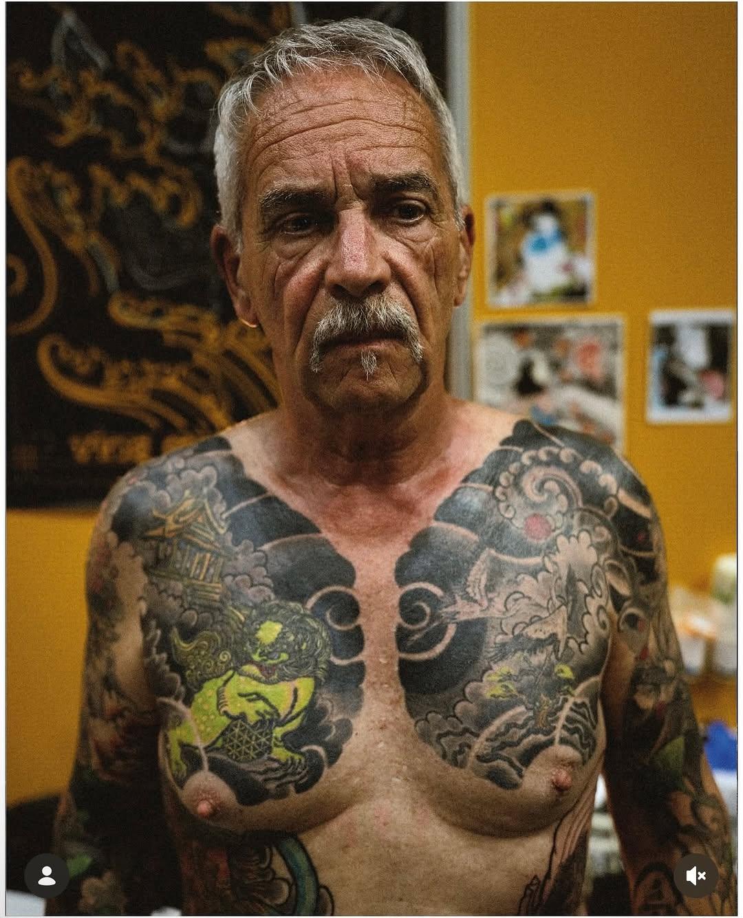 Tatouage Irezumi poitrine/bras — vins_micheletti
