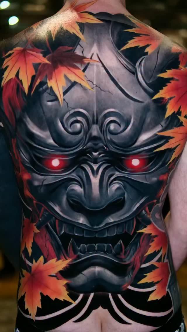 Tatouage Hannya au dos — michaeltaguet