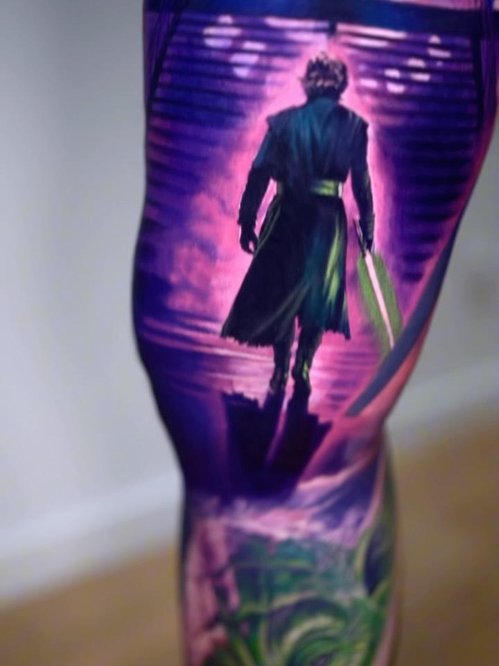 Tatouage Luke Skywalker et Palpatine — michaeltaguet