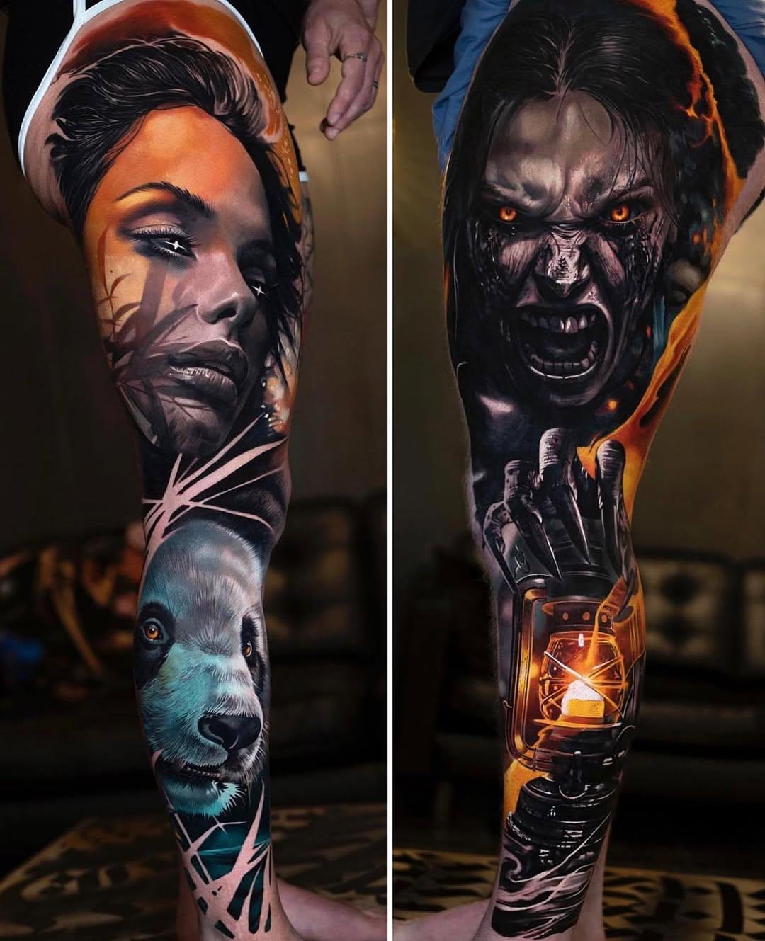 Tatouage Collaboration Star Wars - visage personnages — shooby_tattoo