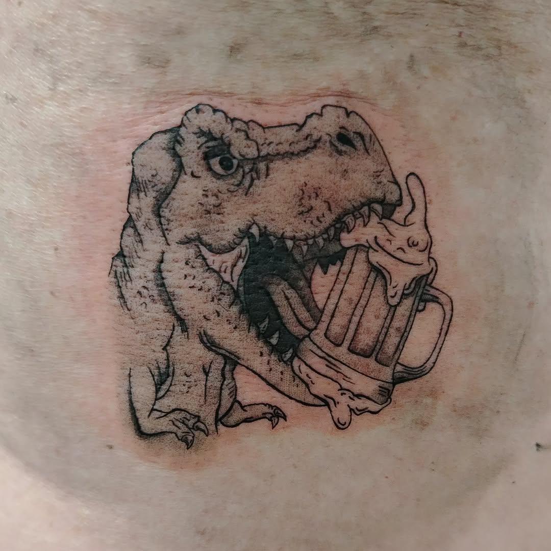 Tatouage Personnages minimalistes — gentlem_ink