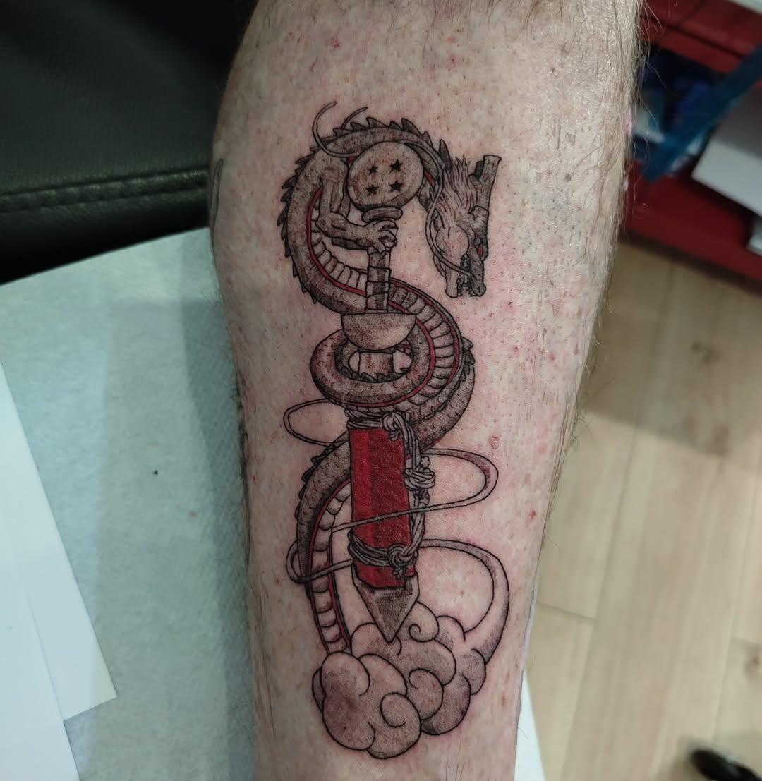 Tatouage Dragon Ball — gentlem_ink