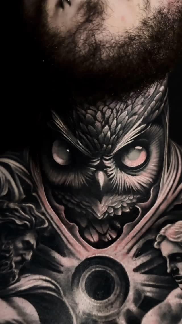 Tatouage Full body skulls/dieux — joelalbatattoo