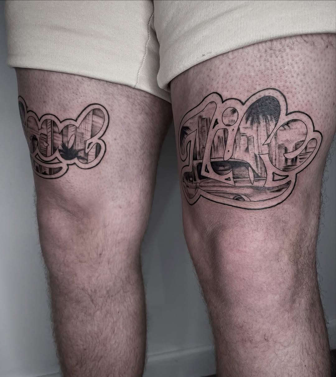 Tatouage Lettrage — julien_maker