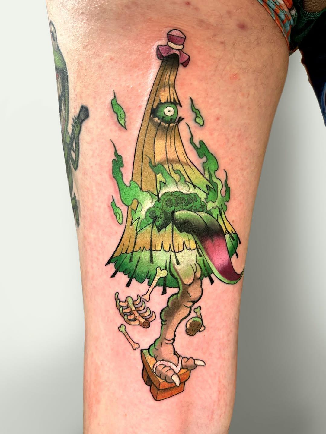 Tatouage Kasaobake yokai — abdel_pedro