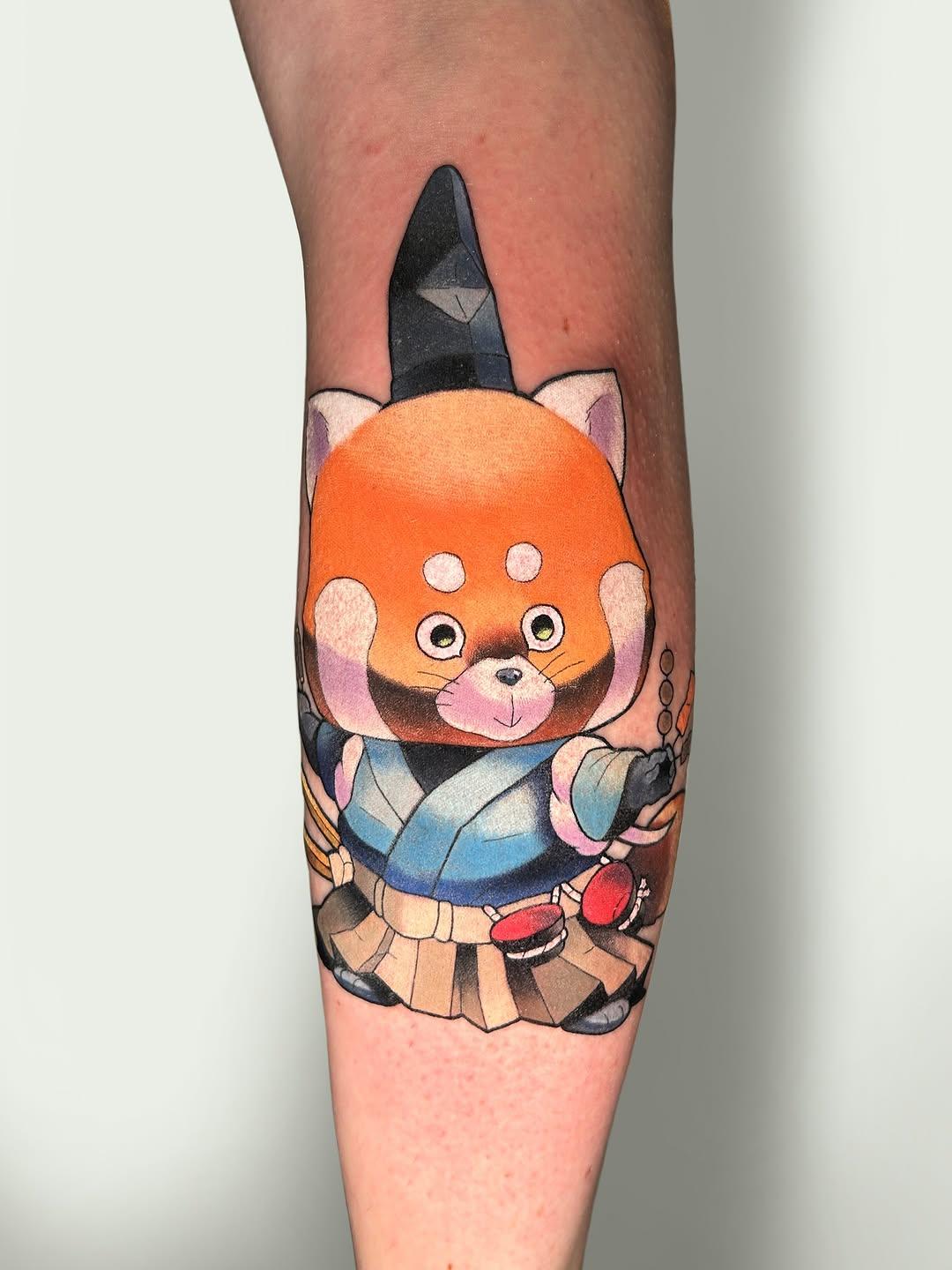 Tatouage Petit renard rouge — abdel_pedro