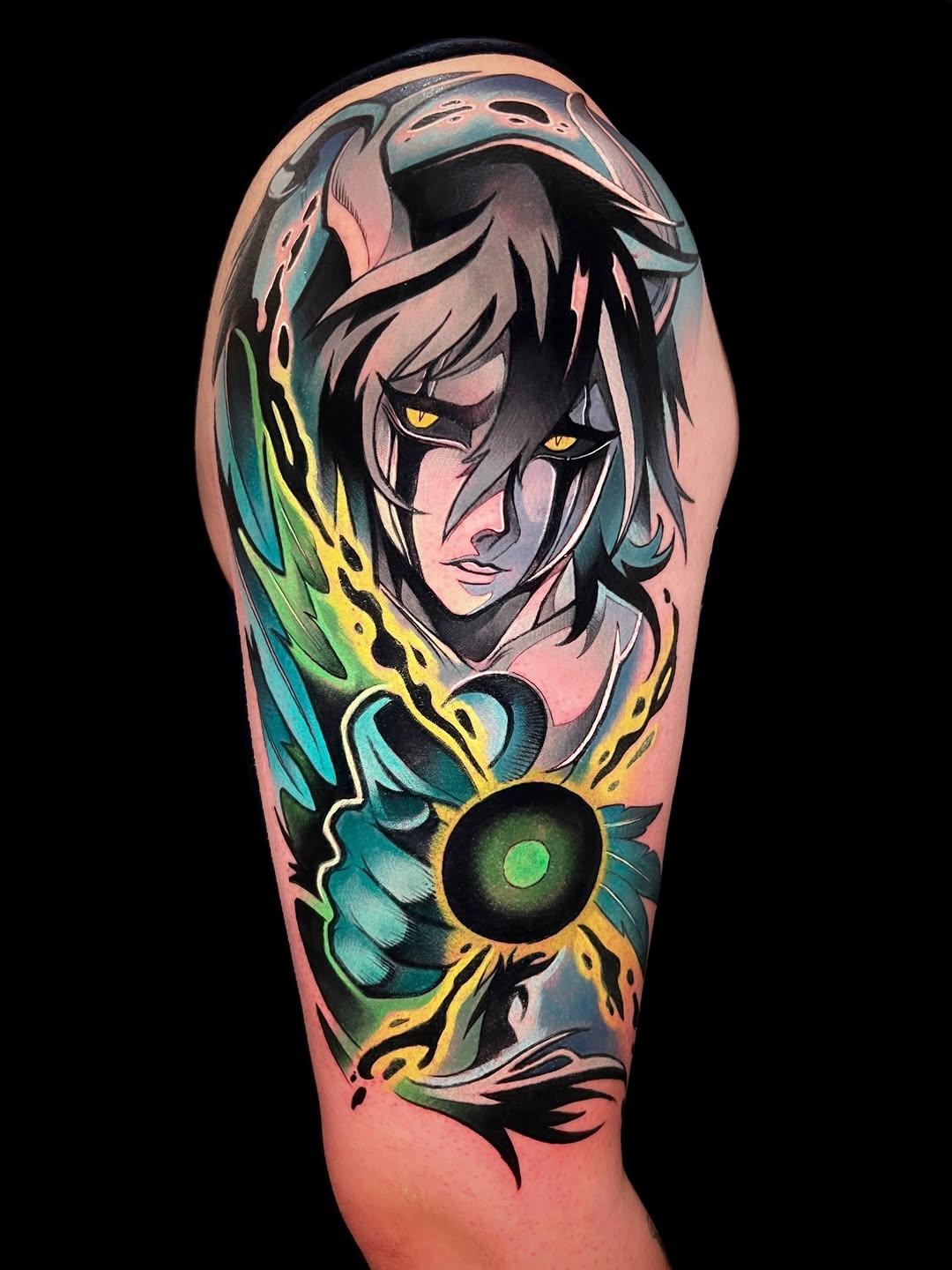 Tatouage Ulquiorra Bleach — runotattooer