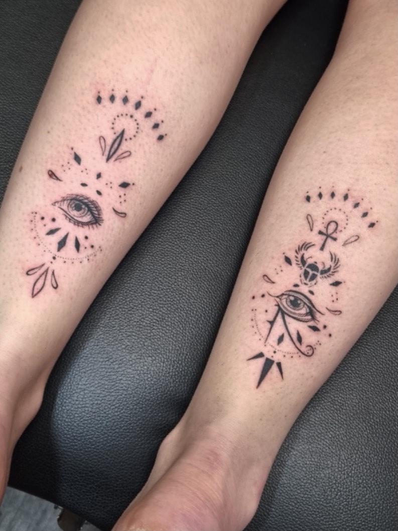 Tatouage Double ornementals — joel_crapet