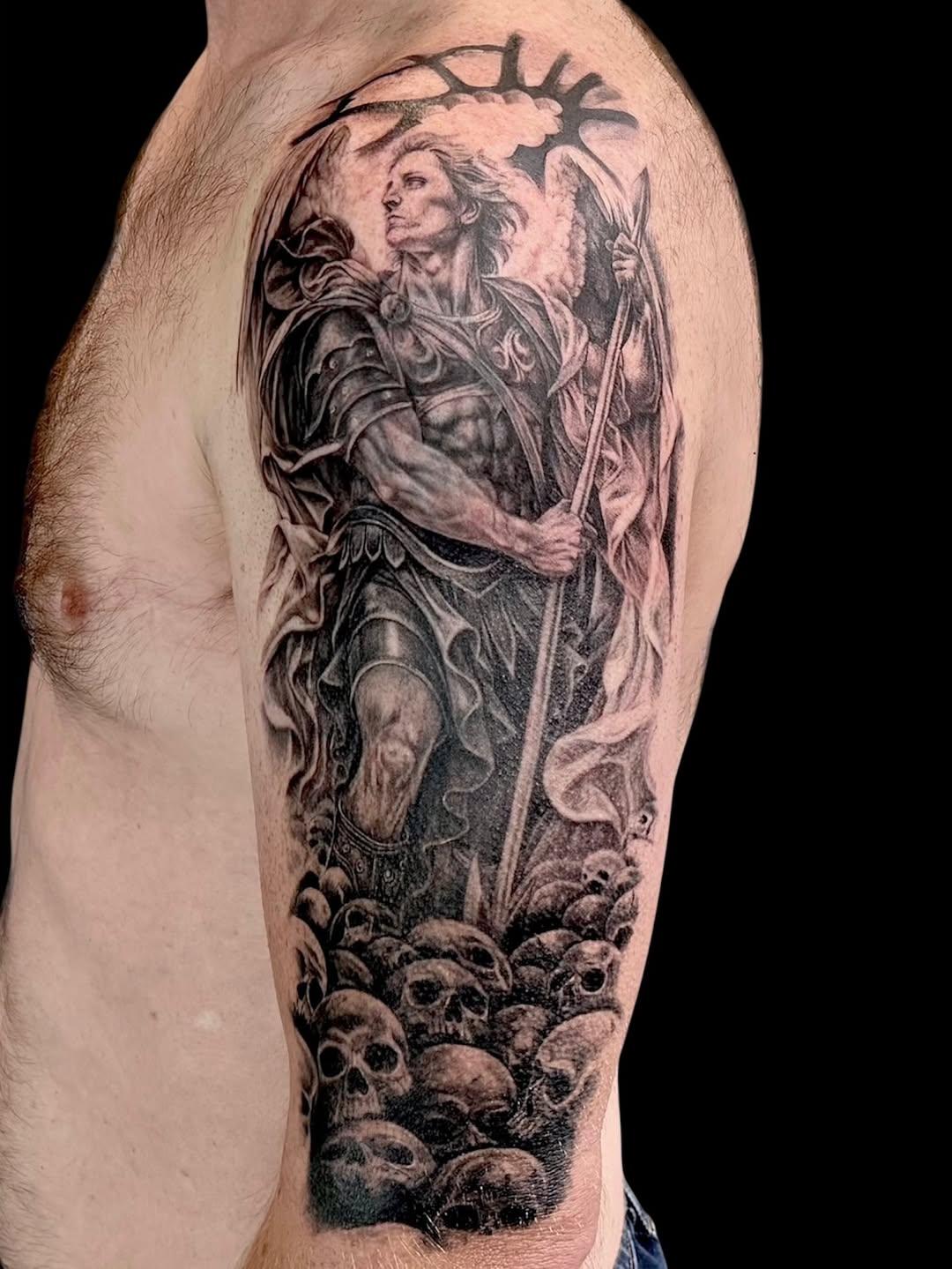 Tatouage Ange réaliste — joel_crapet