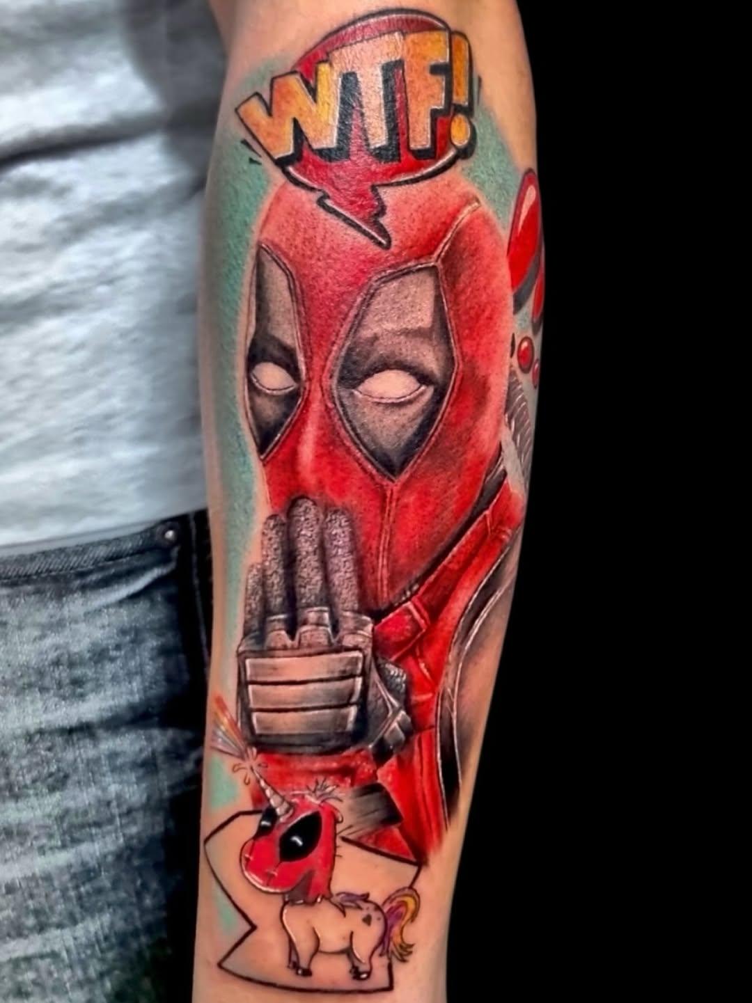 Tatouage Deadpool — joel_crapet