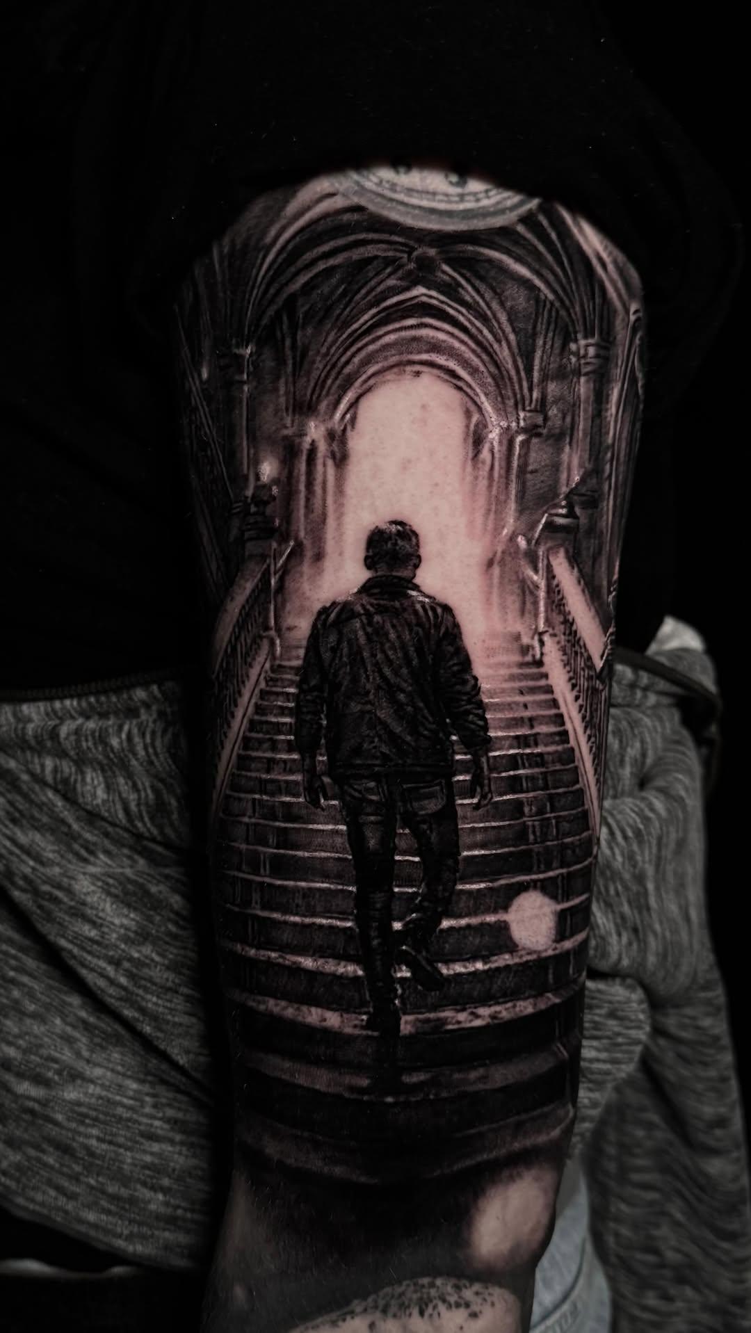 Tatouage Harry Potter hibou — kalguartattoo