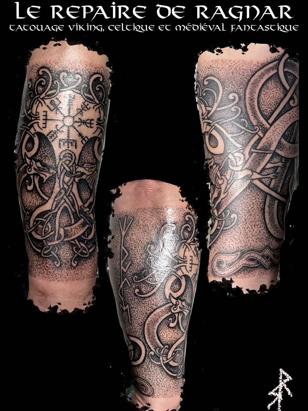Tatouage Yggdrasil Fenrir Jormungandr — le_repaire_de_ragnar