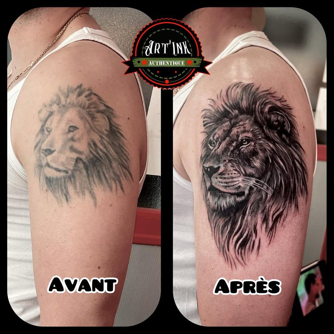 Tatouage Colonne vertébrale creature — artinksimtattoo