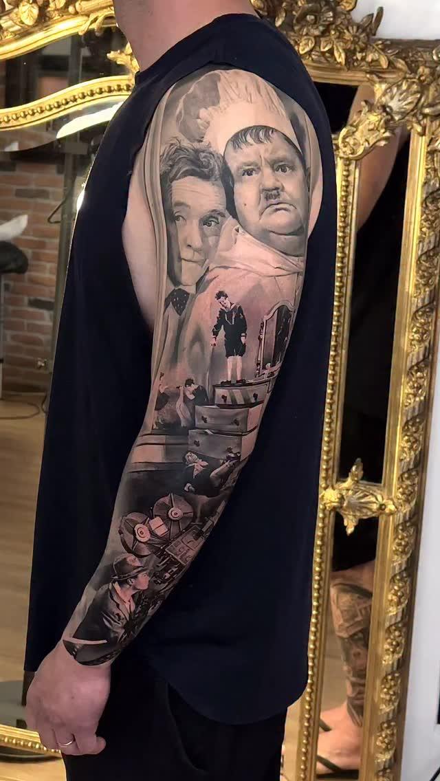 Tatouage portraits réalistes — thomascarlijarlier