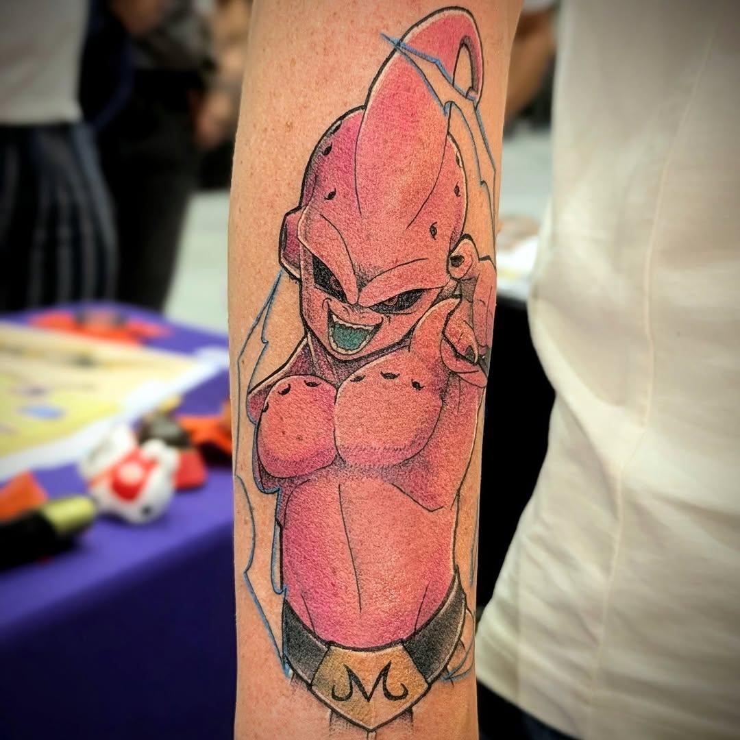 Tatouage Majin Buu Dragon Ball — jp.stinson.tattoo