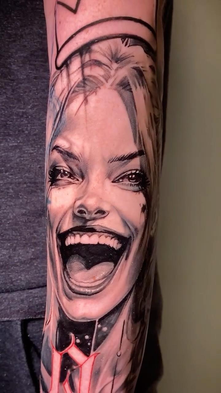 Tatouage Harley Quinn cover — henri_tatts