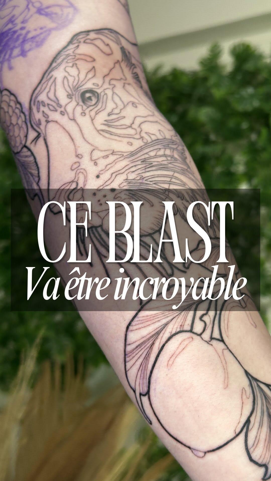 Tatouage Blast bras — leeya_tattoo