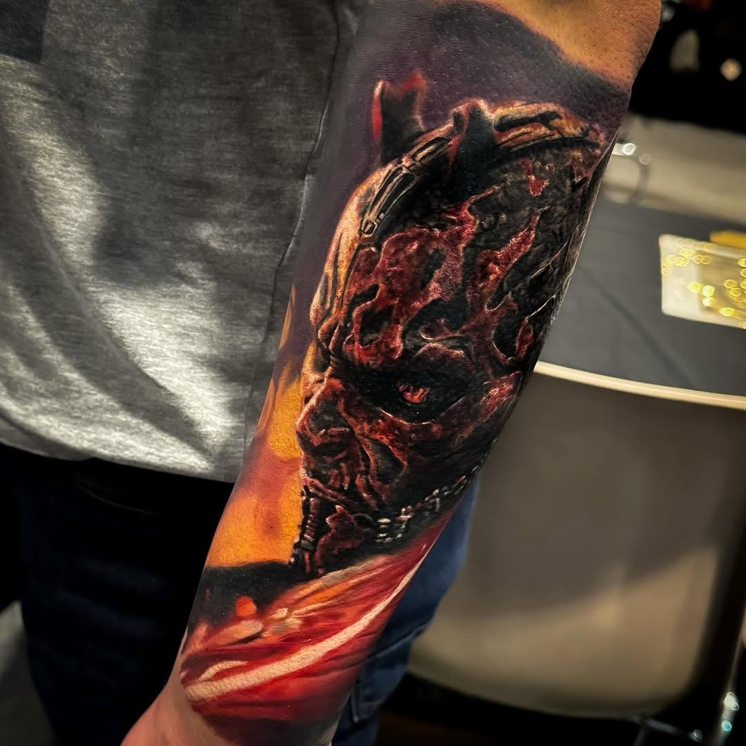 Tatouage Dark Maul (Star Wars) — dydy_werwolf