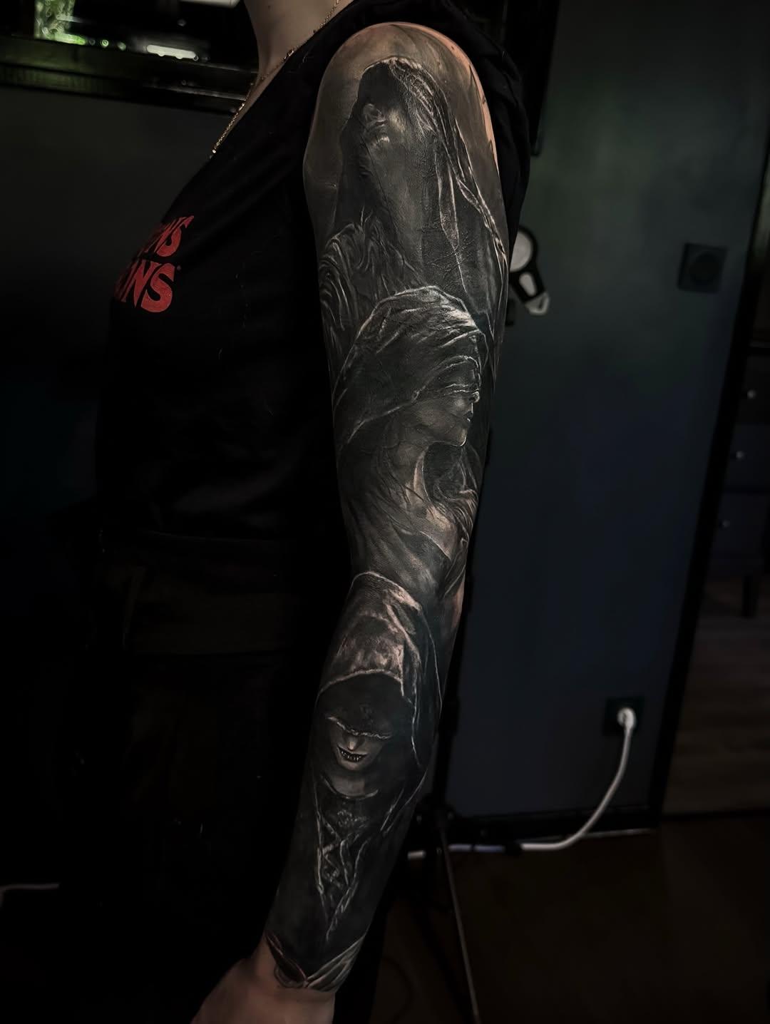 Tatouage Moires (Clotho, Lachésis, Atropos) — dydy_werwolf