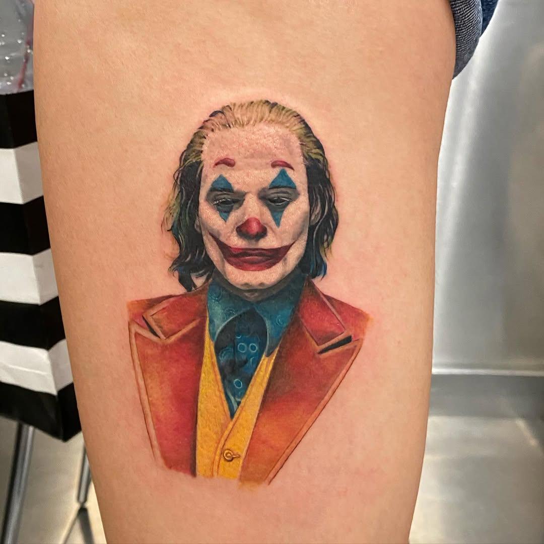 Tatouage Joker pop culture avant-bras — maharjan.manish