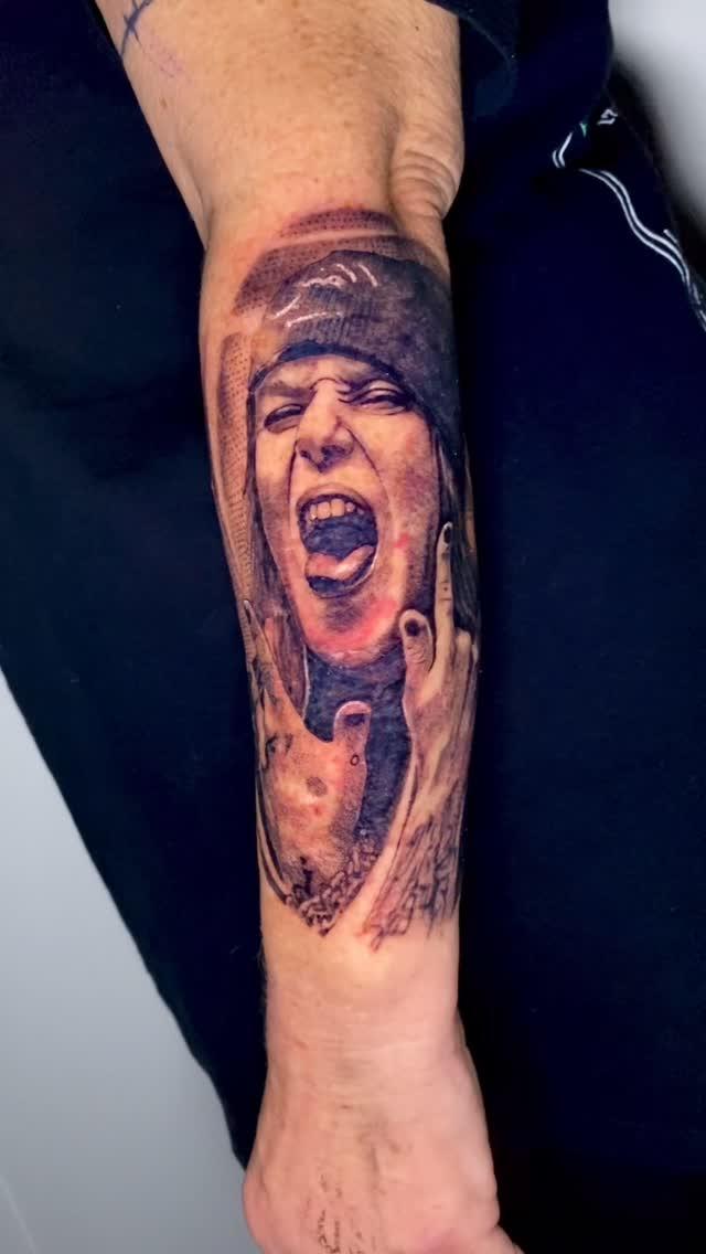 Tatouage Portrait Alexi Laiho — rhum1.tattoo