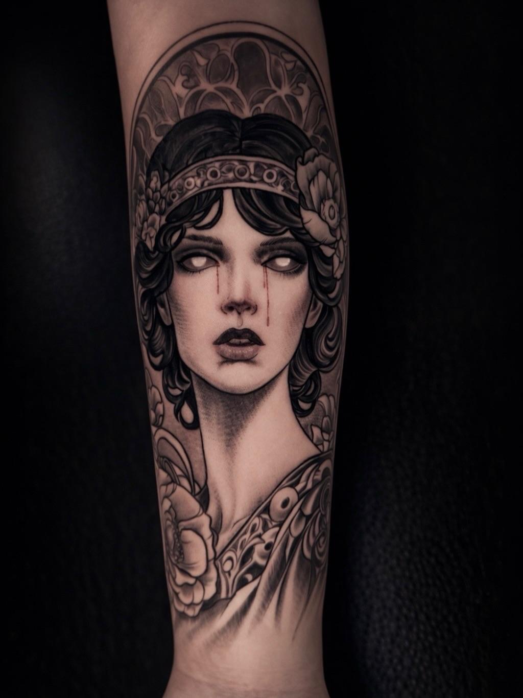 Tatouage néo-traditionnel — sebotis