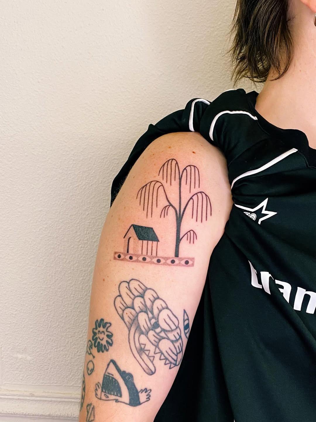 Tatouage handpoke — annasuperpoke