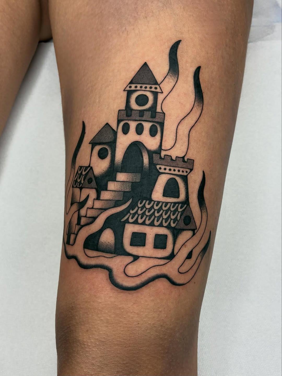 Tatouage old school traditional — sarah.turbang.ttt