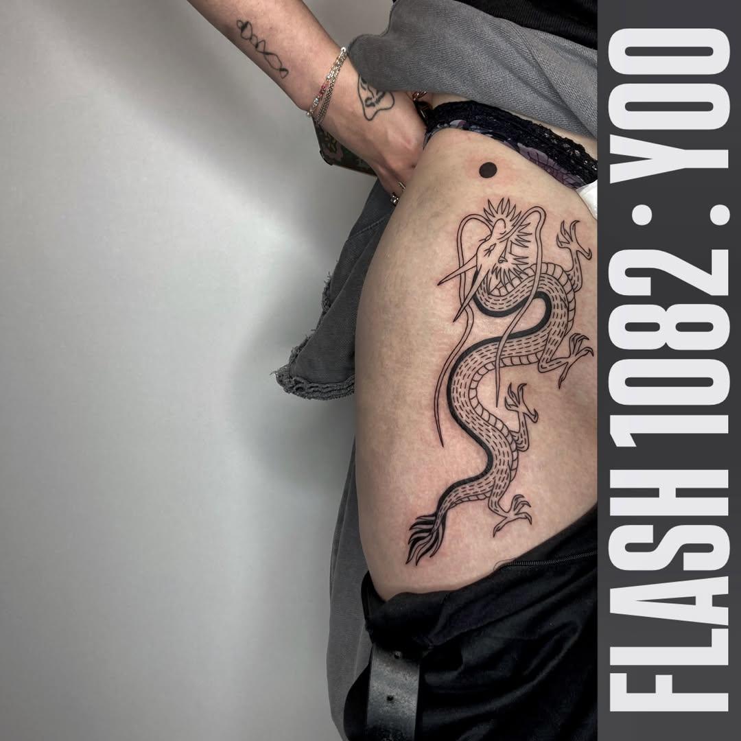 Tatouage dragon asiatique — yoo.tattoo