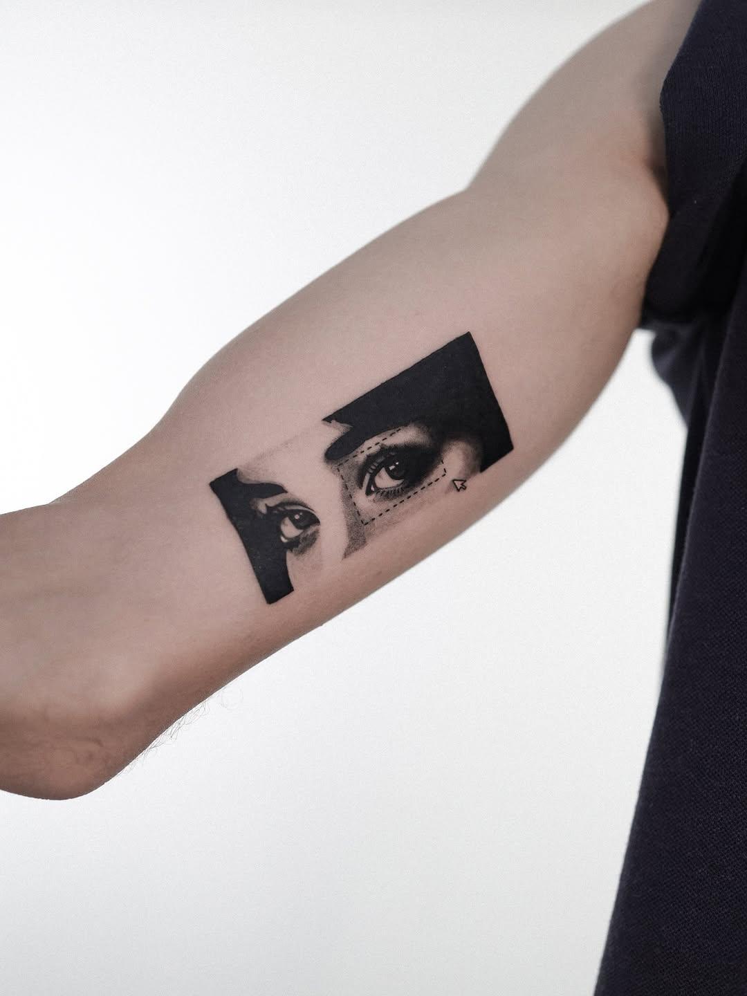 Tatouage blackwork — nokto.ttt